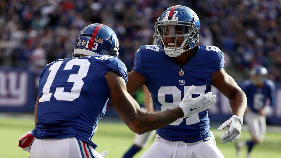 Giants Wide Receivers Are Adorably Hype For Odell Beckham&#39;s New Extension