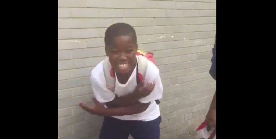 These Children Are Good Sports Fans