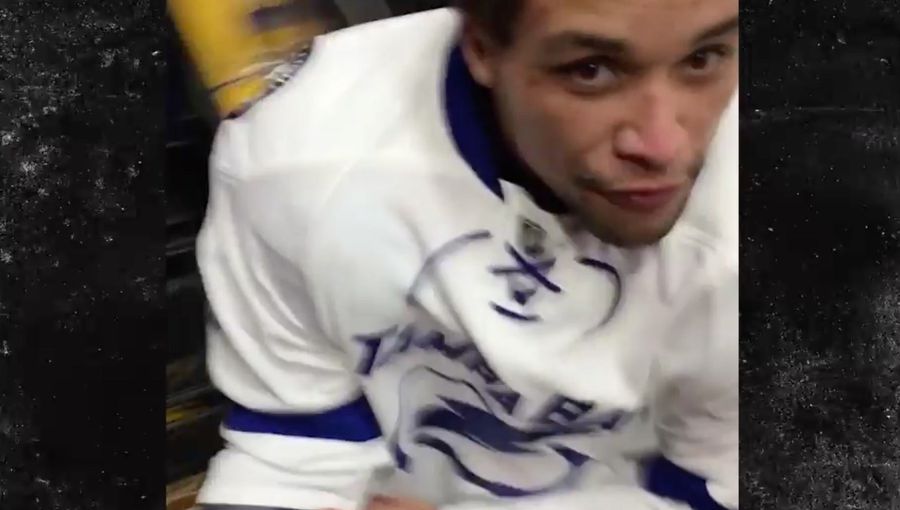 J.T. Brown Fights Ryan Ellis, Gets Heckled, Punches Heckler&#39;s Phone