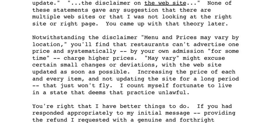 Harvard Professor Wets His Dypie Over A $4 Overcharge On Chinese Food