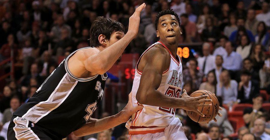 Hassan Whiteside Tossed For Elbowing Boban Marjanovic In The Head