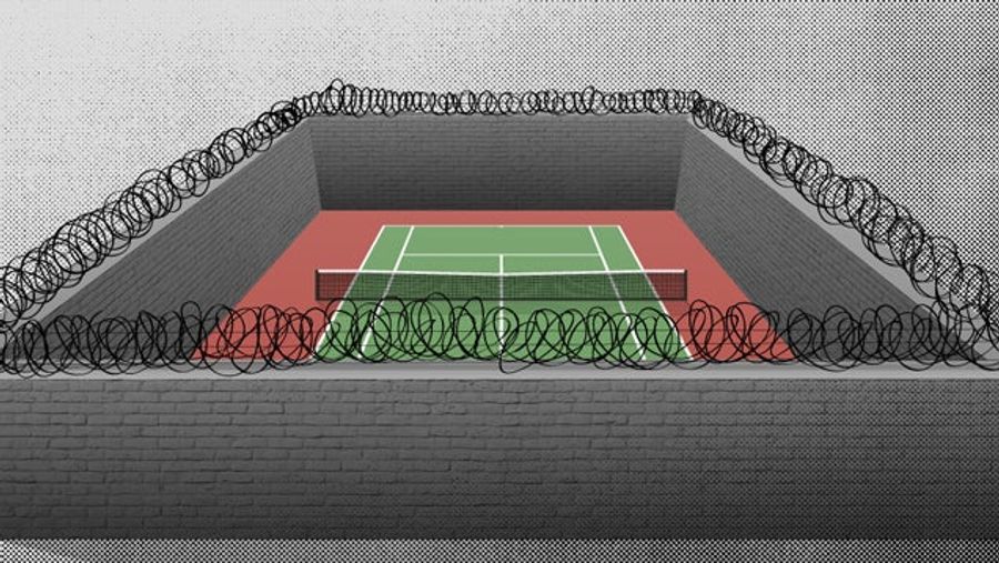 Chained Wimbledon: The Joys And Perils Of Prison Tennis