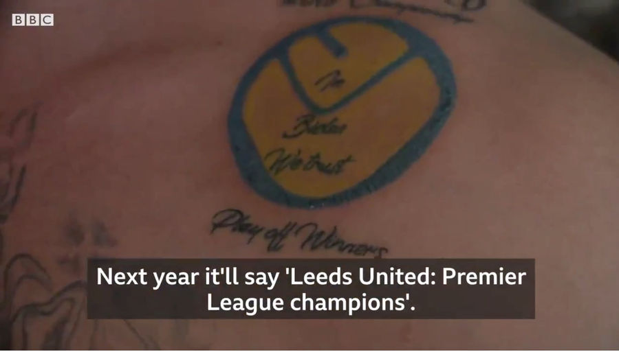 This British Lad's Body Art Is Quickly Becoming A Chronicle Of Failed Soccer Predictions