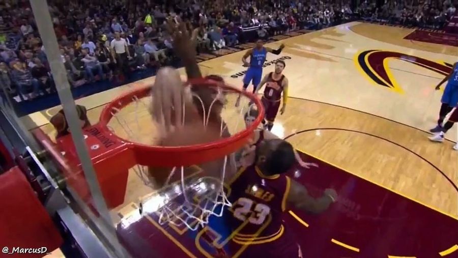 A New Zealander With A Gross Mustache Just Dunked On LeBron's Head