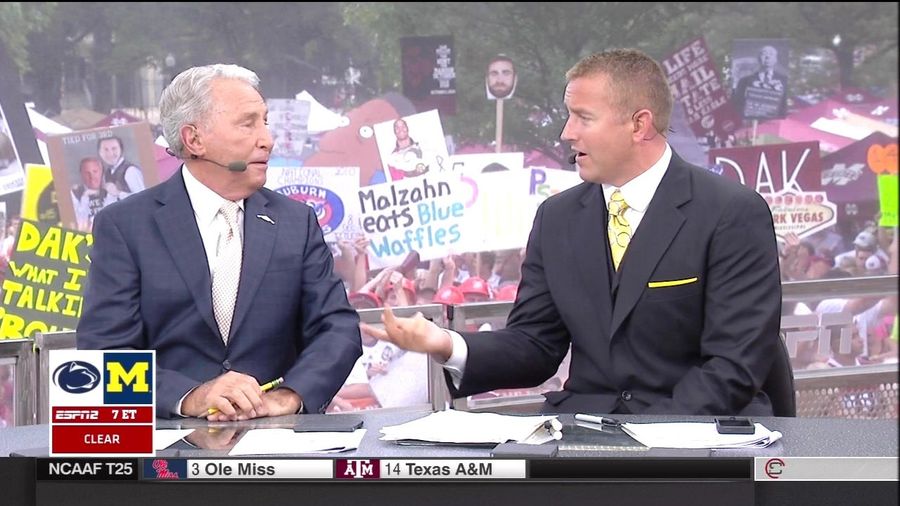 "Malzahn Eats Blue Waffles": Your <em>College GameDay</em> Sign Roundup