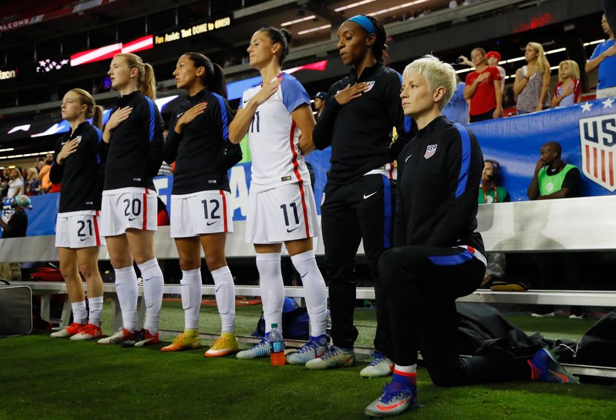 U.S. Soccer nixes ban on anthem protests, and one guy's dissent exposes the hypocrisy of the right wing