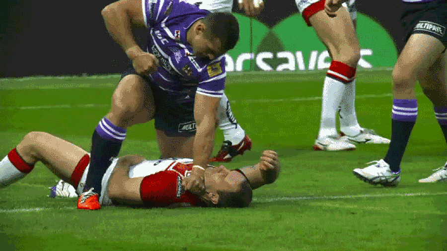 Player Brutally Punched Out Of Rugby Grand Final Surprisingly OK With It
