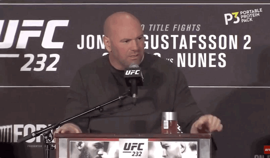 Won't Someone Please Think Of Dana White?