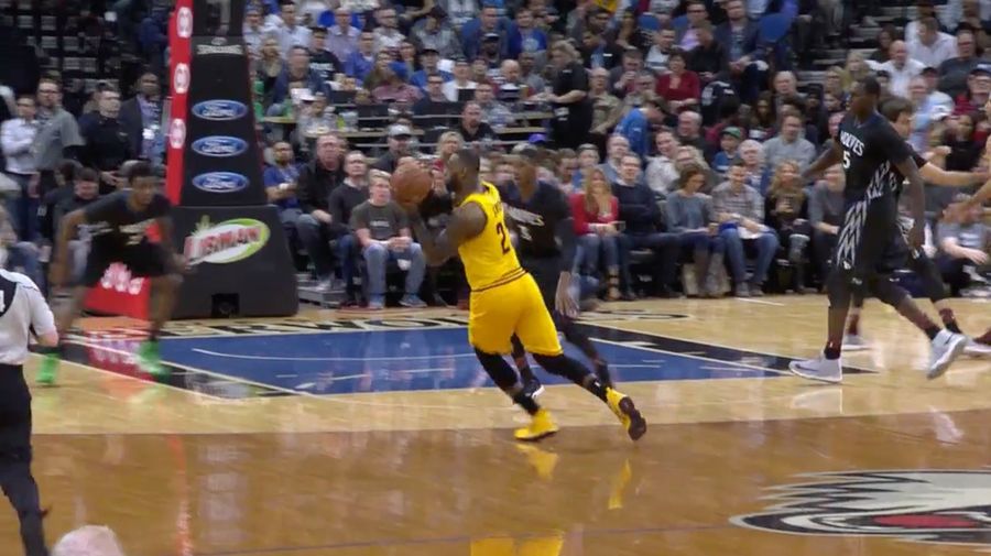 How In The World Did LeBron Make This Pass?