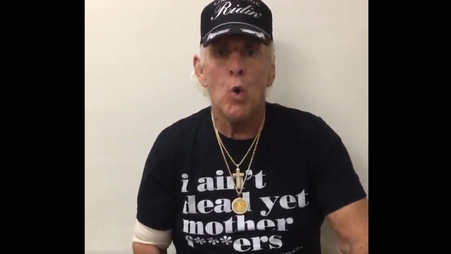 Ric Flair Has A Message For All You Motherfuckers Out There