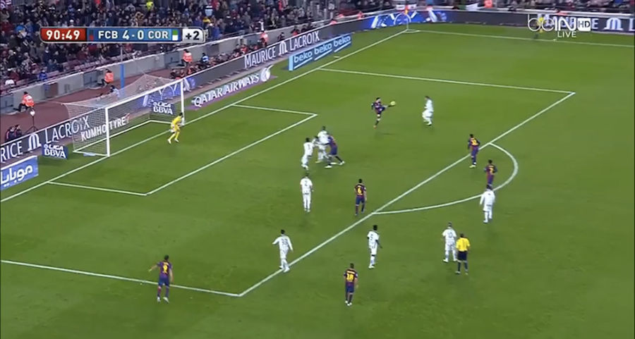 Both Of Lionel Messi's Feet Must Be Made Of Glue