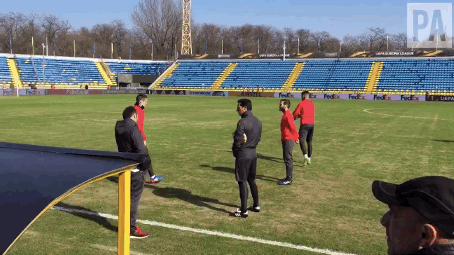 Manchester United Experience Glories Of Europa League On Rostov's Rock-Hard Pitch