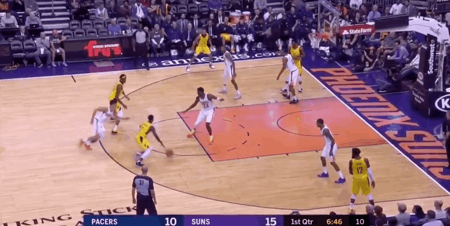 Darren Collison Crossover Sends Young DeAndre Ayton To Pooptown