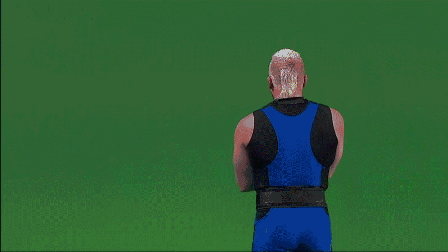Mulleted Weightlifter Passes Out After Hoisting Mighty Weight