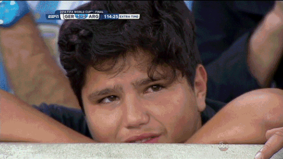Here Are Some Devastated Argentina Fans
