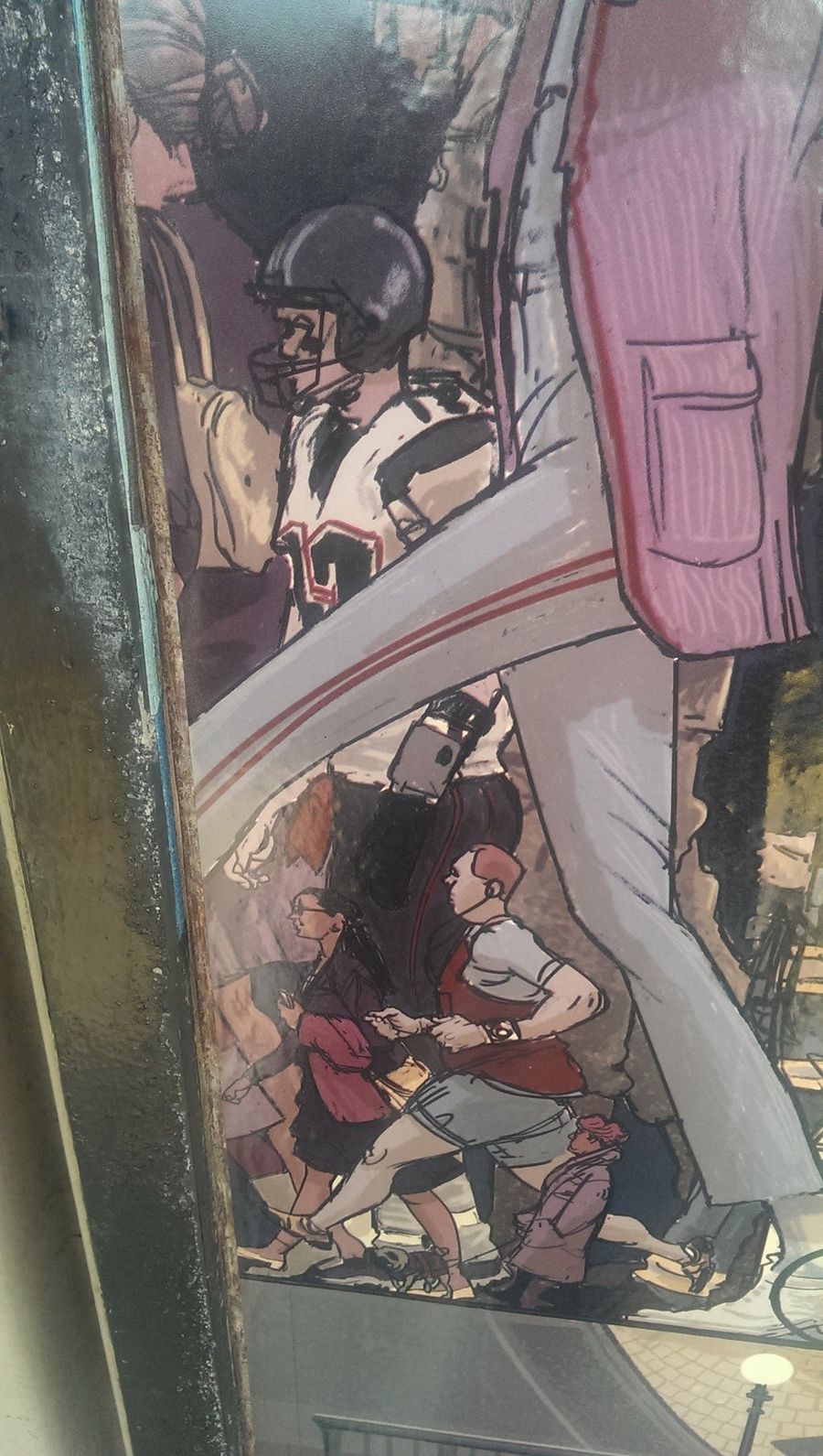 Master Troll Painter Sneaks Tom Brady Into Poster Of New York Heroes
