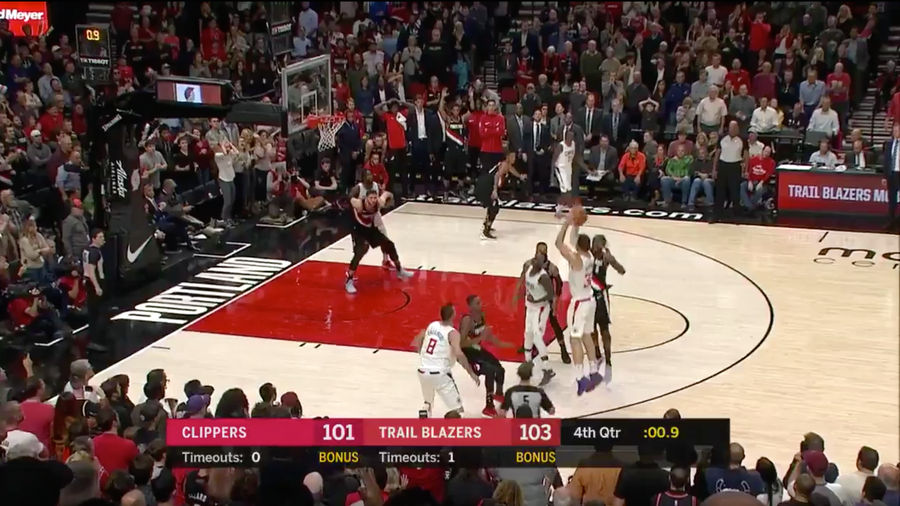 Blake Griffin Helps Clippers Stay Undefeated With Buzzer-Beating Three Over Blazers