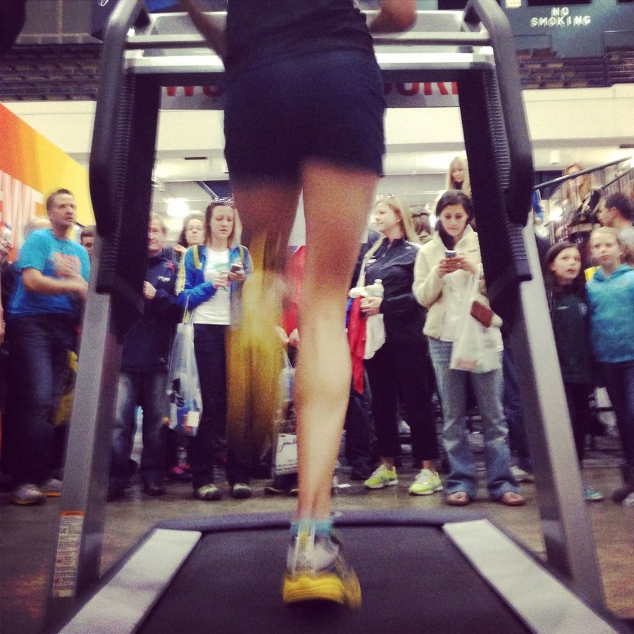 Women's Half Marathon World Record Smashed . . . On A Treadmill