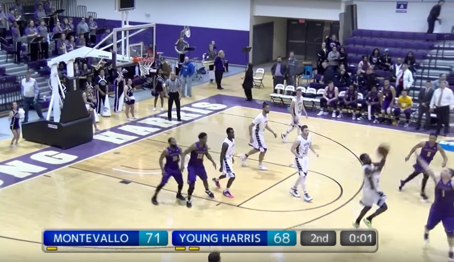 Enthused Announcer Nearly Passes Out From Excitement Calling D-II Buzzer-Beater