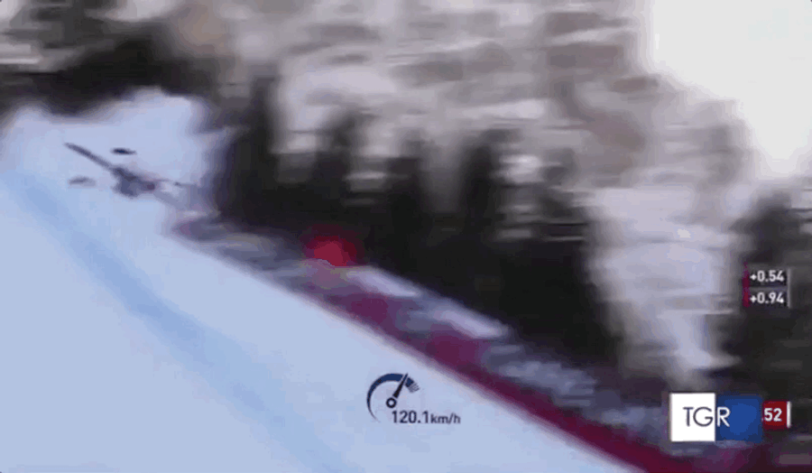 Swiss Skier Hospitalized After Horror Crash At World Cup Downhill