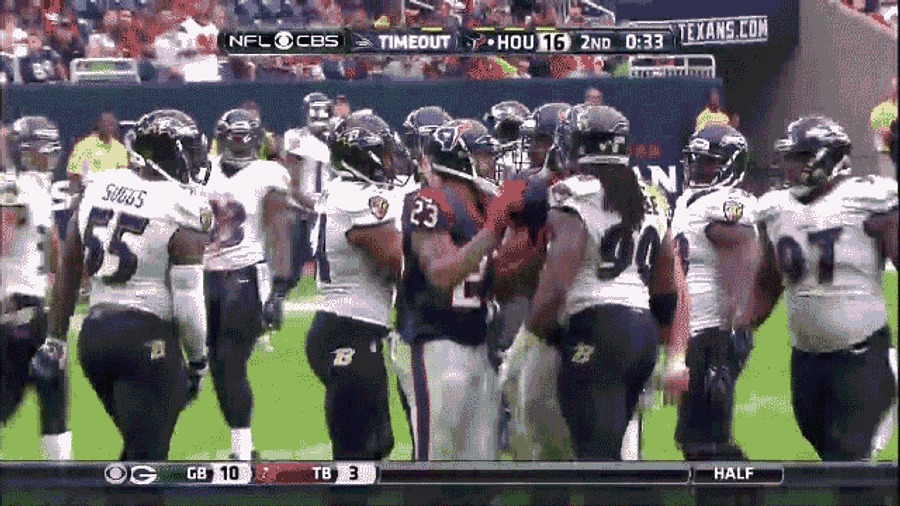 Arian Foster Would Like To Remind You Of The Score