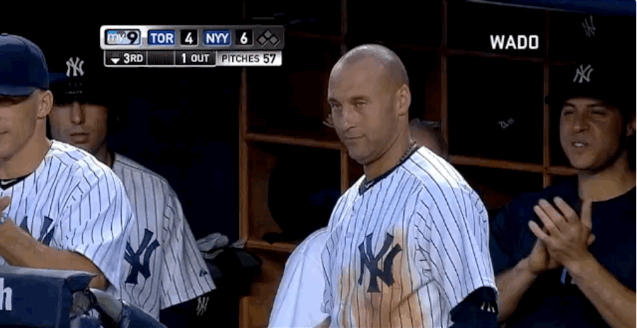 Ichiro Hits First Home Run Of The Season, Jeter Gives Him The Business