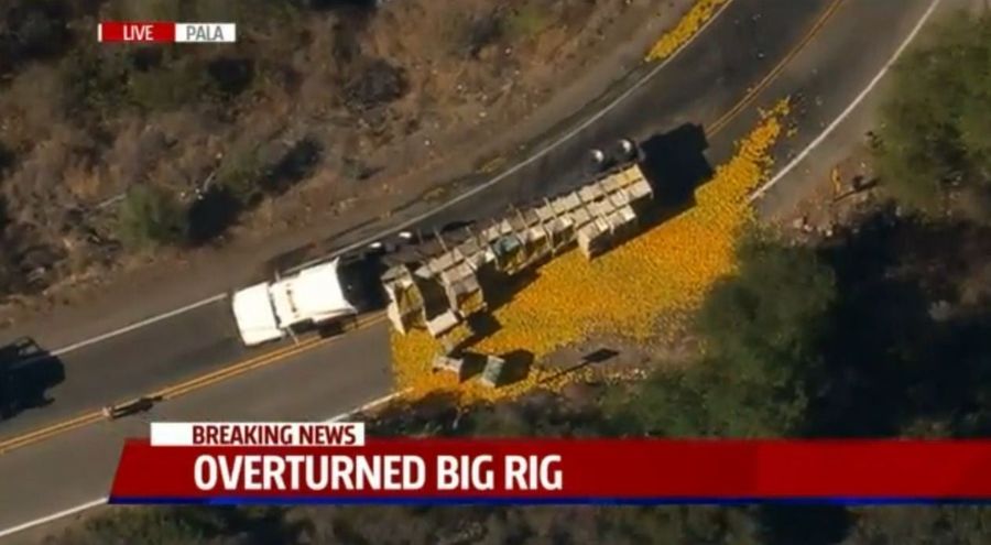 2014 Was A Banner Year For Food Spills On Highways