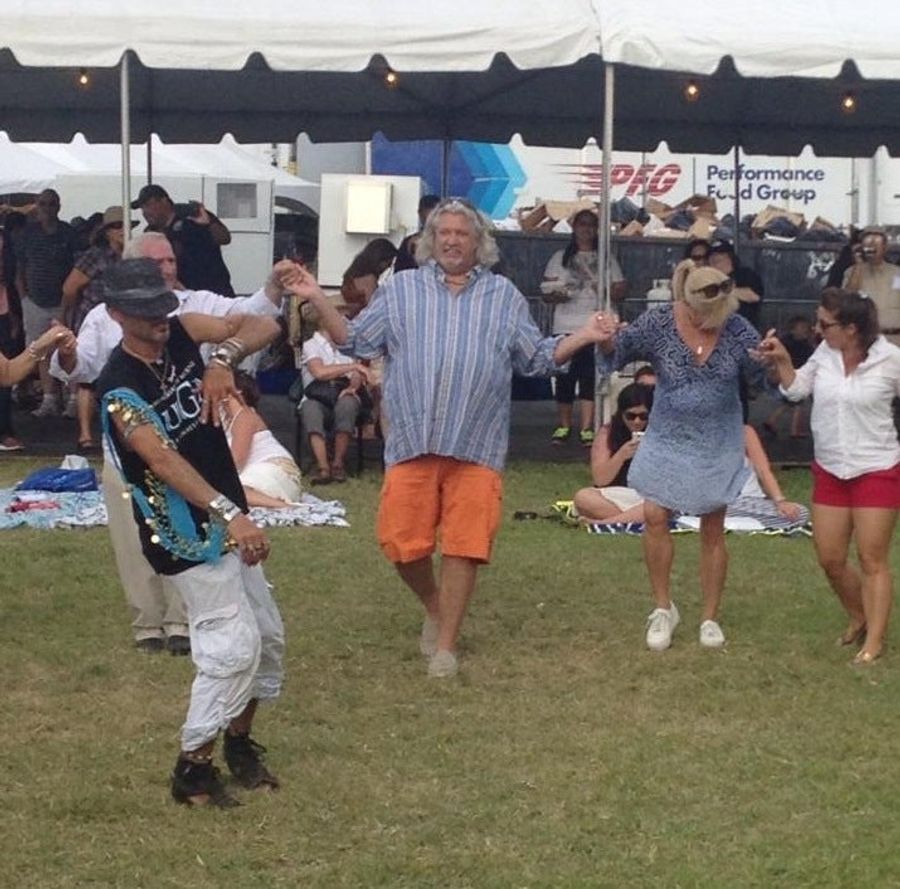 Rob Ryan Is Living The Dream At The New Orleans Greek Festival