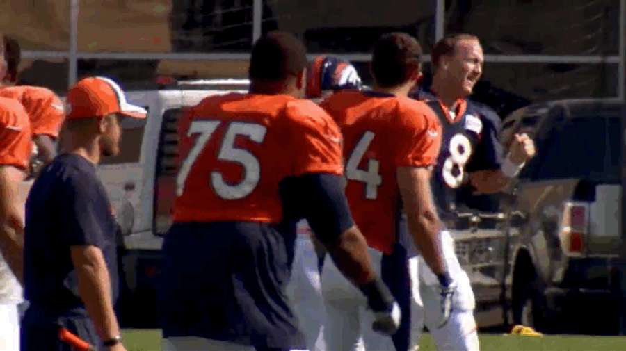 Peyton Manning Dances Up A Dorky Storm