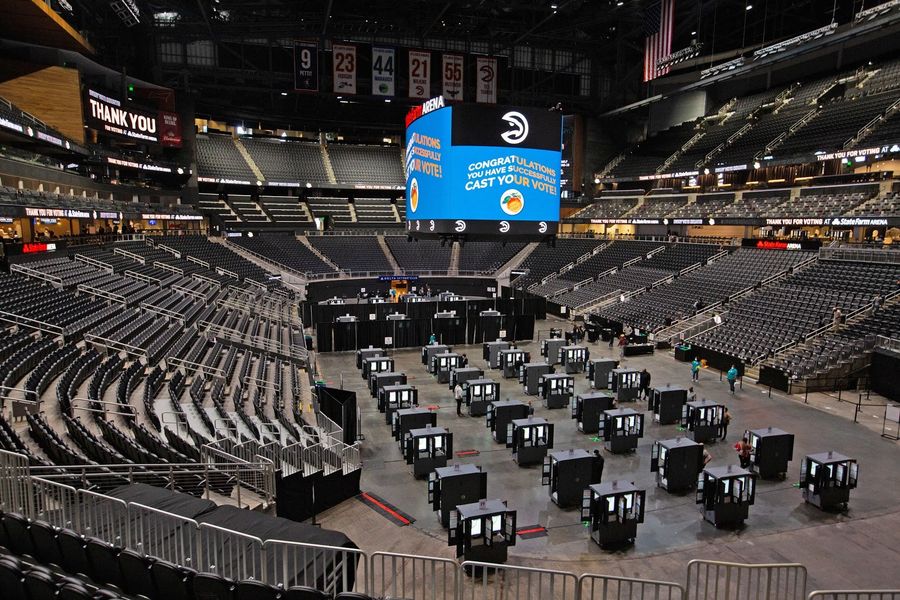 Stadium and arena voting is just one step in long war against voter suppression