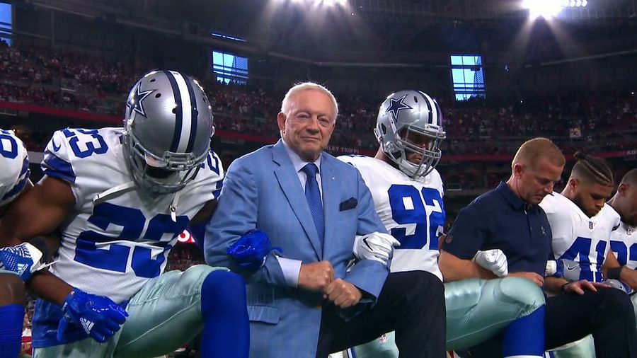Cowboys Try To Please Everyone By Kneeling Before Anthem, Accomplish Nothing<em></em>