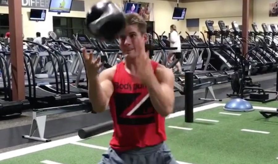 Let Sage Northcutt's Nutso Kettle Bell Workout Inspire You