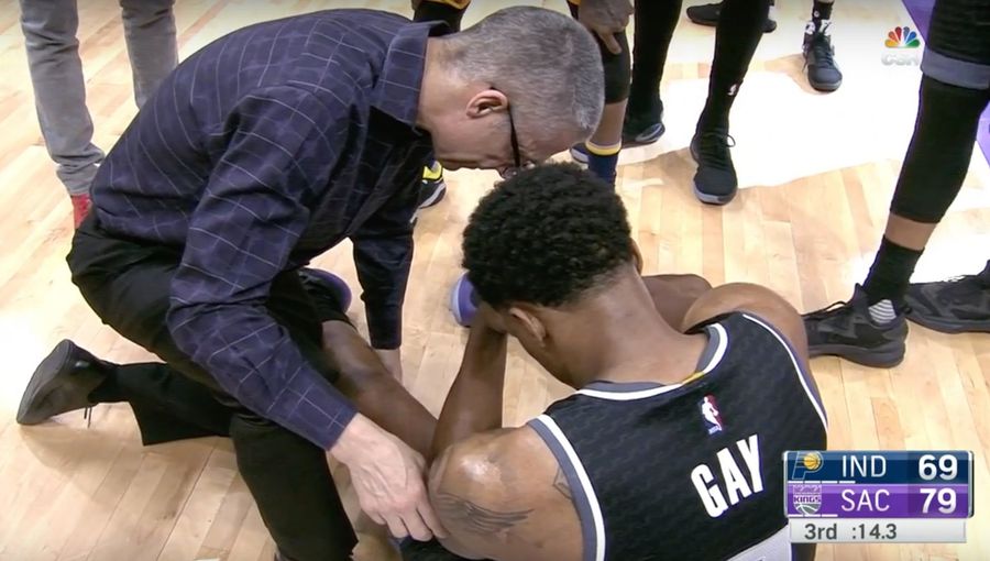 Kings Say Rudy Gay Has A Torn Achilles