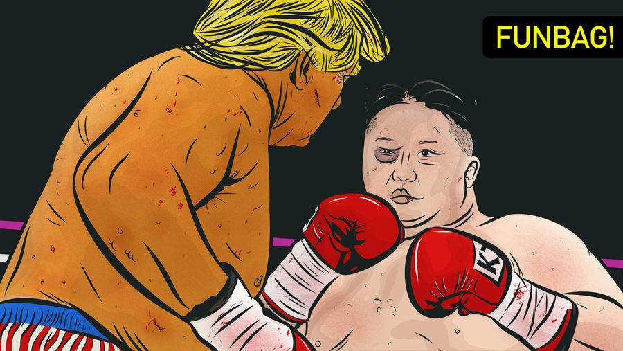 Who Wins A Fight Between Trump And Kim Jong-Un?