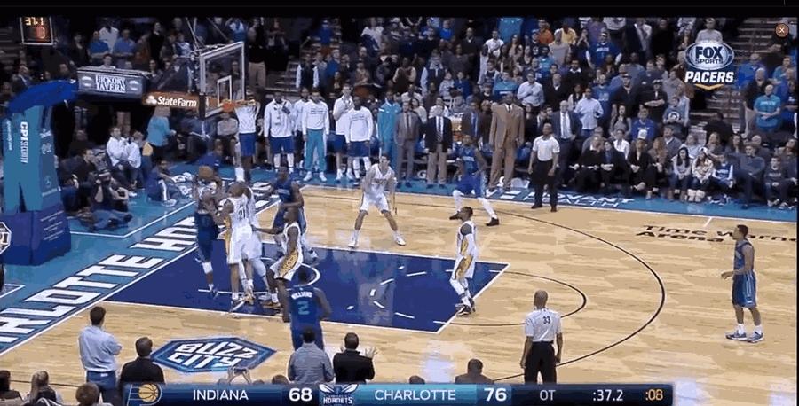 Throwing The Ball Off Your Defender's Hands: The New Bounce Pass
