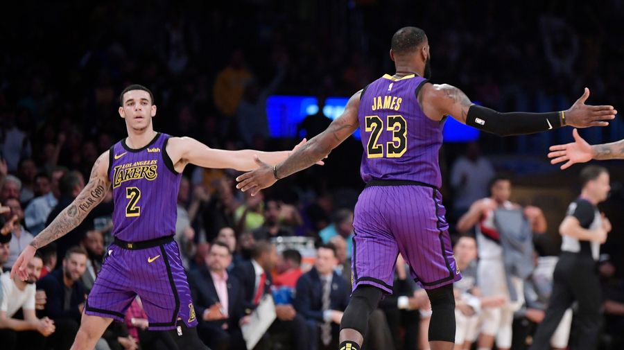 LeBron And Lonzo Post A Rare Double Triple-Double