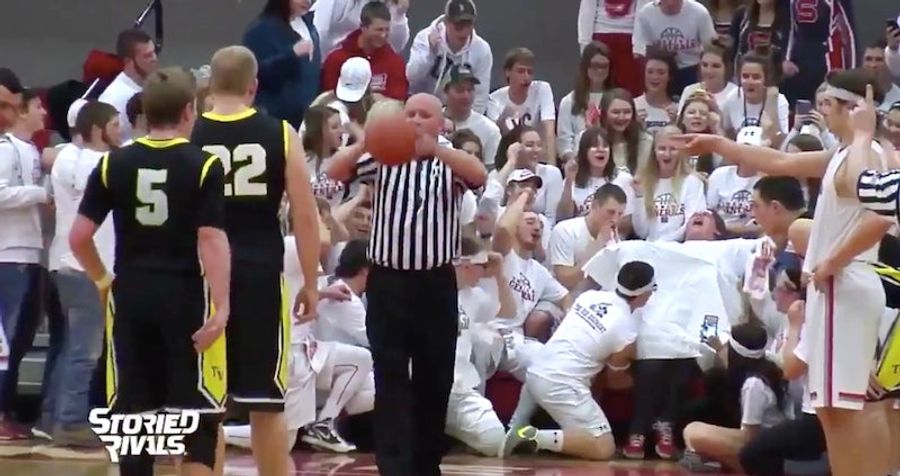 High School Student Section Sets Gold Standard For Free-Throw Distractions
