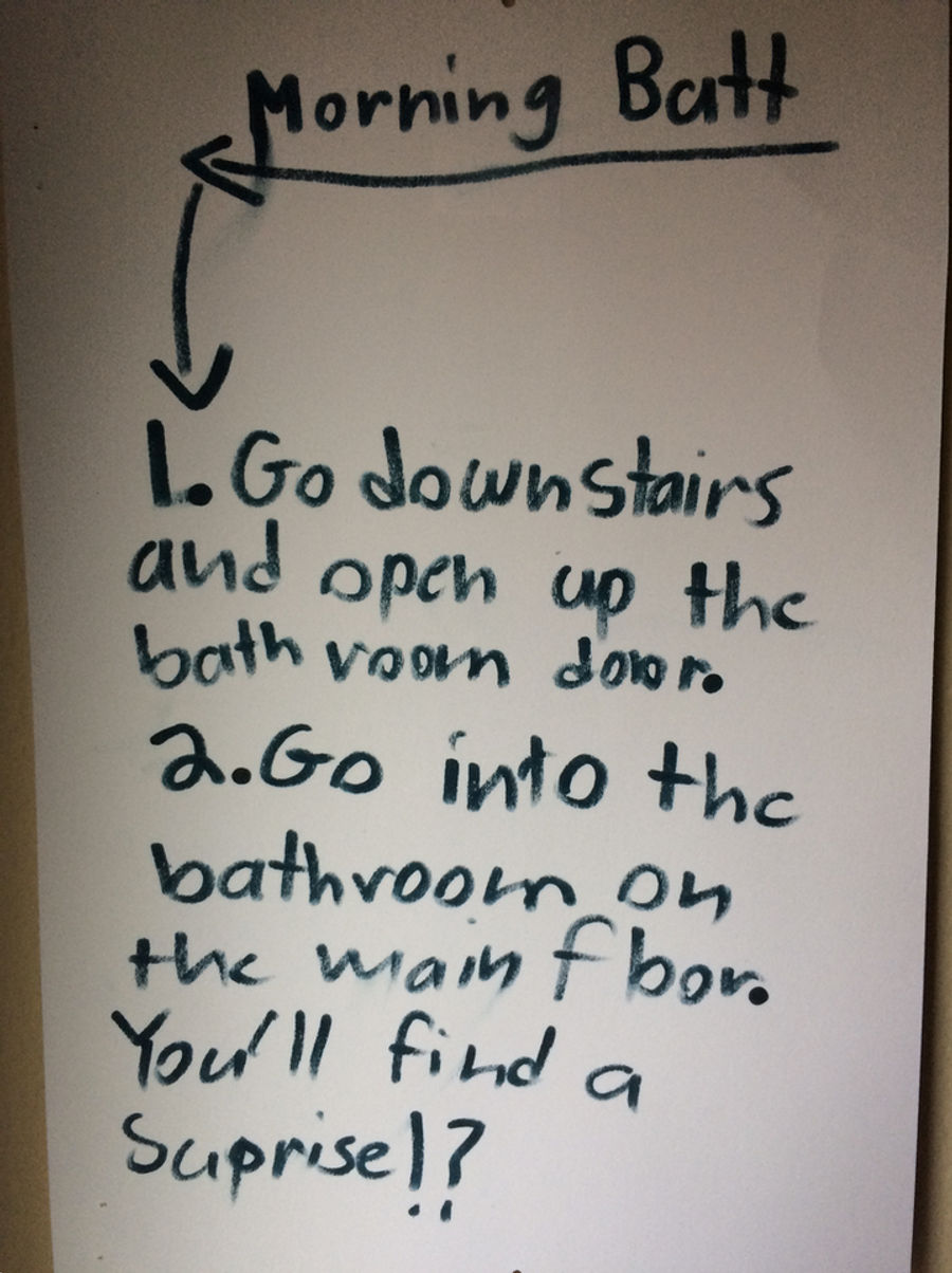 April Fool’s Day, As Orchestrated By My 9-Year-Old