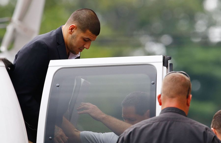 Aaron Hernandez Requests Jail Transfer For His Own Safety