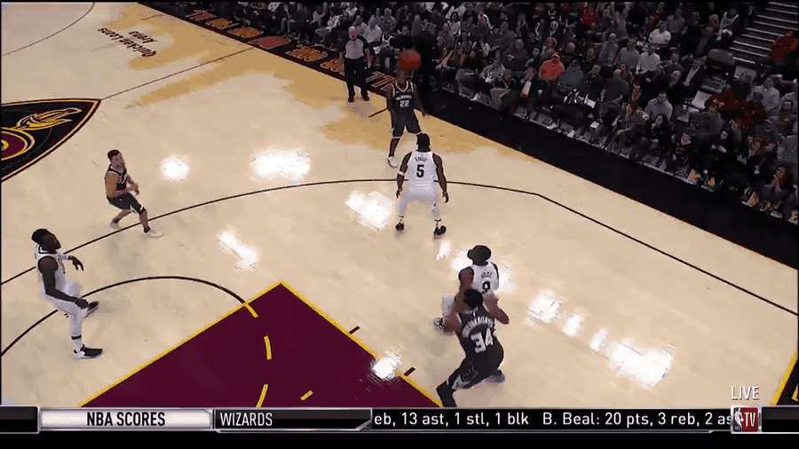 Giannis Antetokounmpo Denied By Older, Smaller Opponent<em></em>