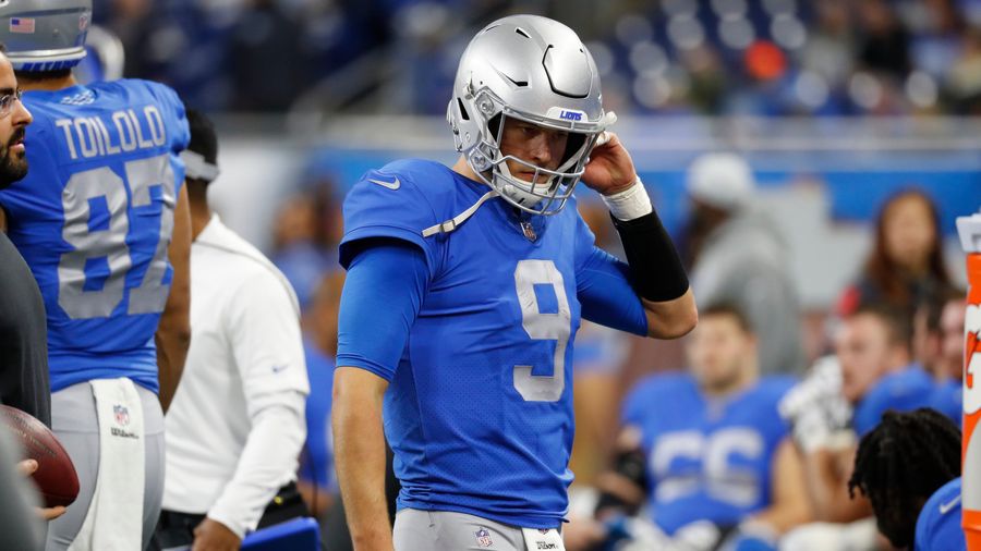 Somebody Get Matthew Stafford Some Damn Weapons!