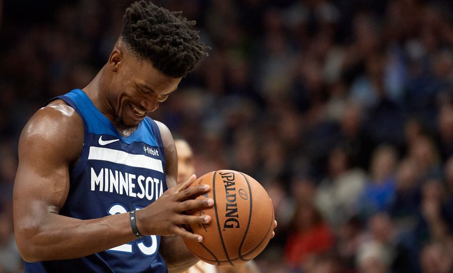 Jimmy Butler Talking To Mark Wahlberg Is Like Tipping A Nacho Cheese Fountain Into A Fondue Pot
