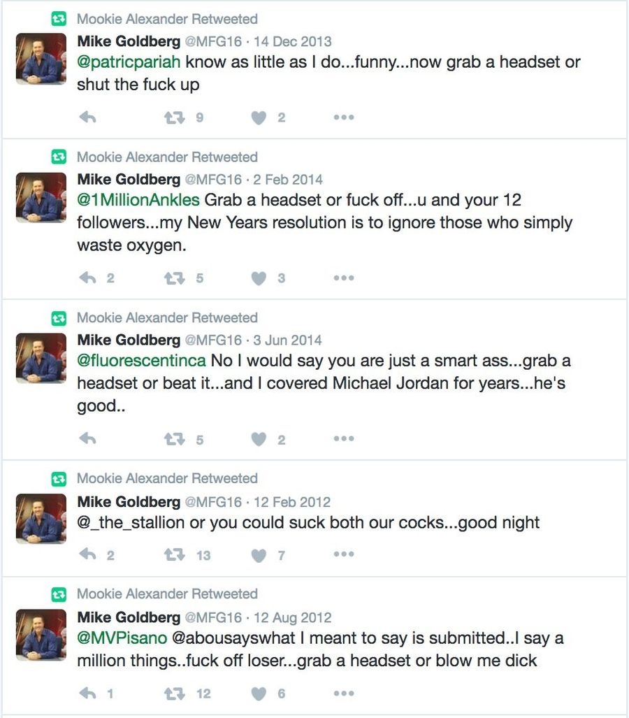 IT IS ALL OVER: UFC Announcer Mike Goldberg Mercifully Sent To Nice Farm Upstate