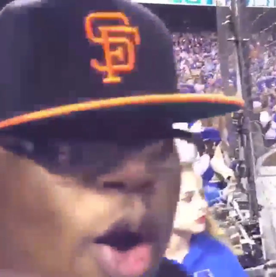 Watch E-40 Watch The Giants Win The World Series