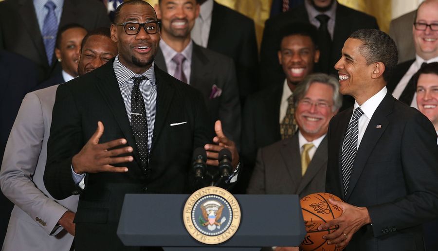 Barack Obama To Tyronn Lue: &quot;Tell J.R. And Everyone To Put On A Shirt&quot;
