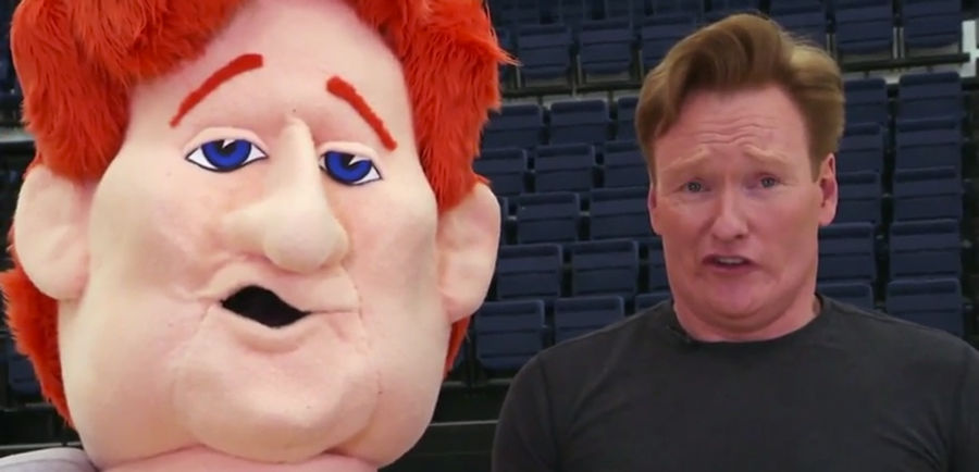 Conan O&#39;Brien Attempts To Improve UC Irvine&#39;s Anteater Mascot
