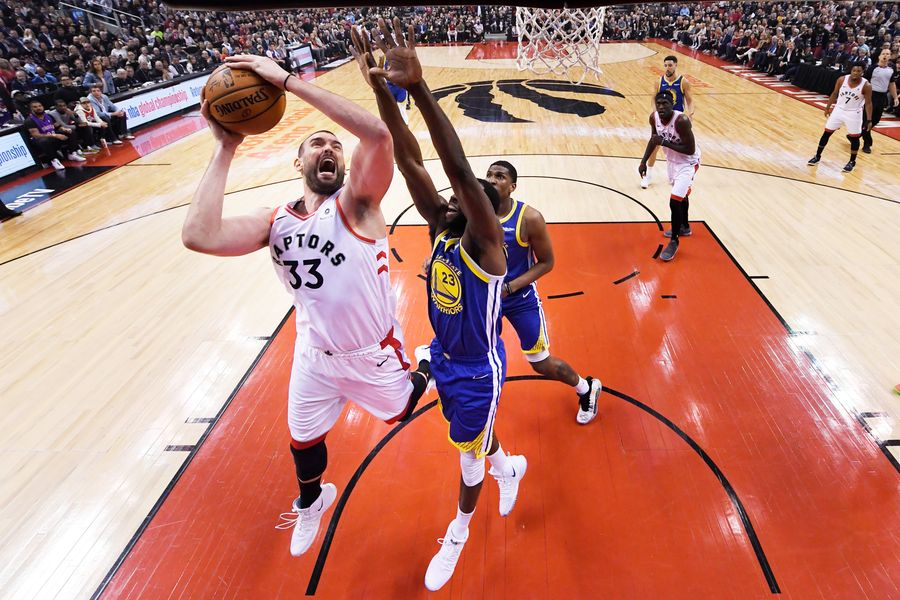 Marc Gasol Can Run With The Warriors, And Get Buckets Too