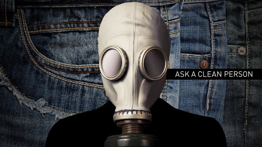 Your Jeans Are Filthy. You Should Clean Them! Or Don't.