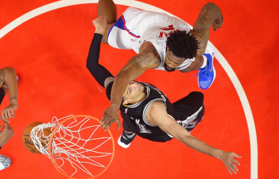 Danny Green Gets Deked By Chris Paul <i>And</i> Dunked On By DeAndre Jordan In One Play