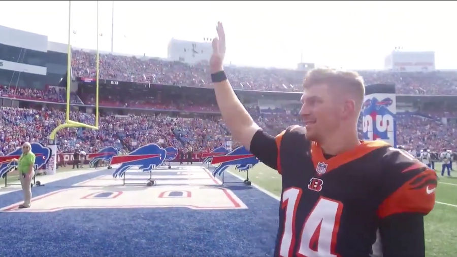 Bills Fans Love Andy Dalton More Than They Love Any Bills Player